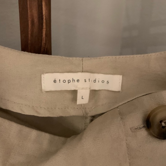 Etope Studios Button Down Dress Beige - Picture 3 of 7